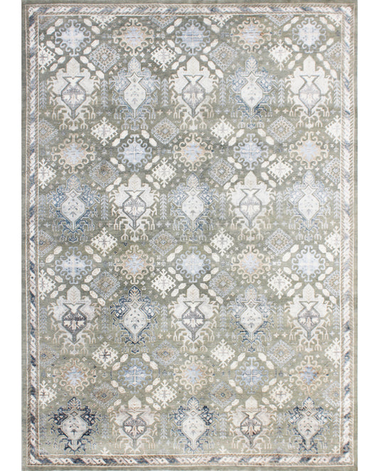 Luxury hand knotted carpet made from Wool & Bamboo Silk