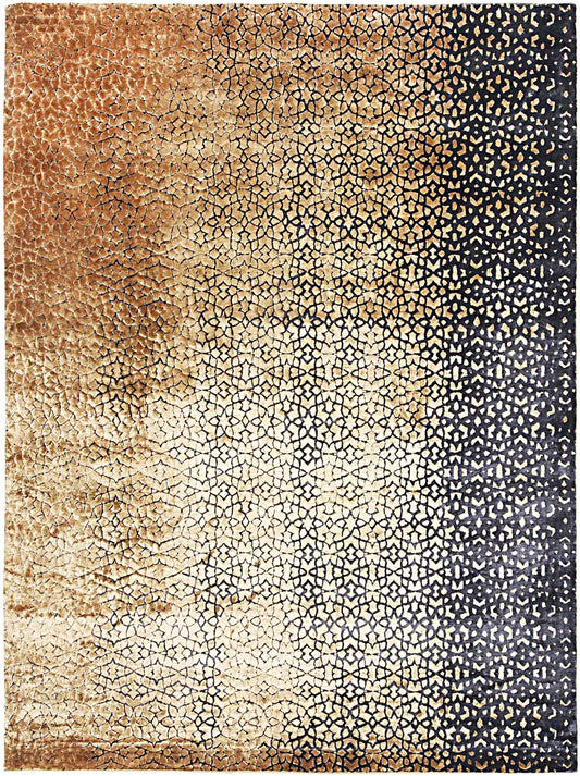 Luxury hand knotted carpet made from Botanical Silk