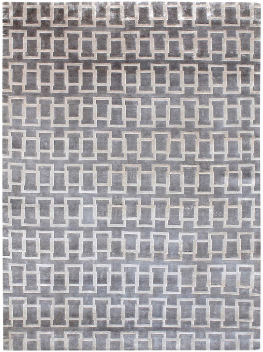 Luxury hand knotted carpet made from Botanical Silk