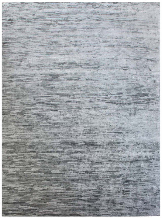 Luxury hand tufted carpet made from Botanical Silk & Lurex