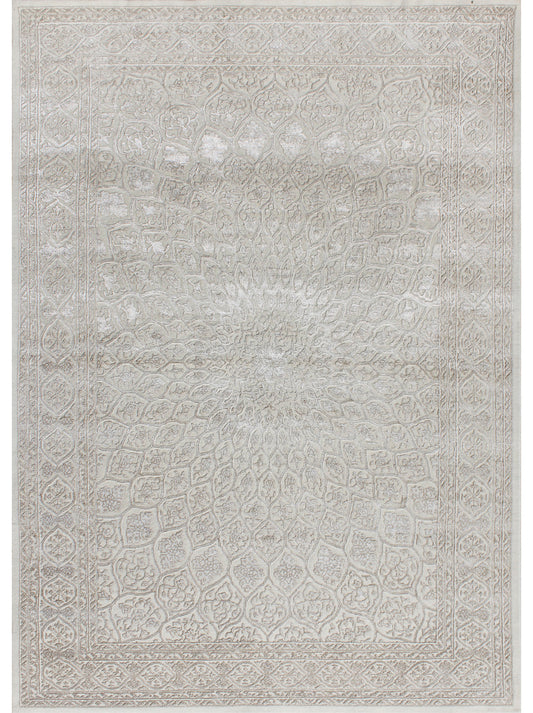 Luxury hand knotted carpet made from Wool & Bamboo Silk