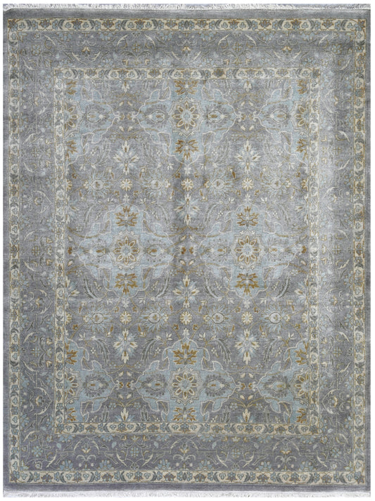 Luxury hand knotted carpet made from 100% Wool