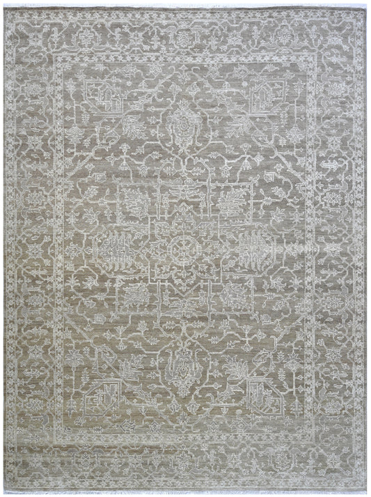 Luxury hand knotted carpet made from 100% Wool