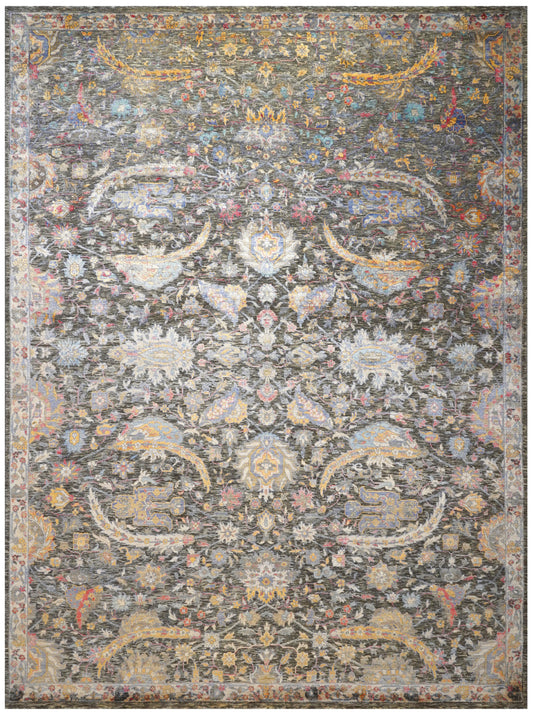 Luxury hand knotted carpet made from 100% Wool