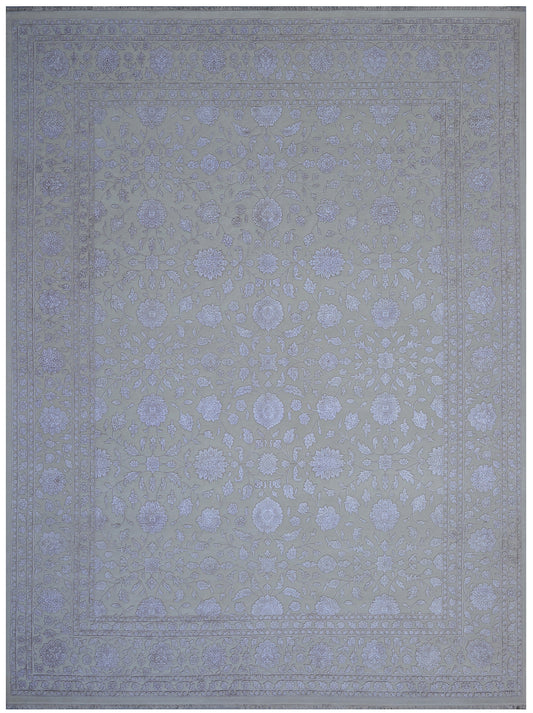 Luxury hand knotted carpet made from 100% Wool