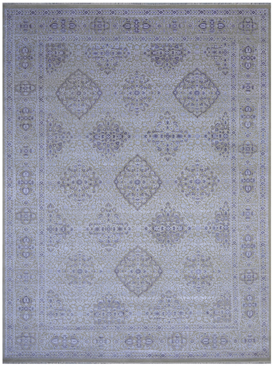 Luxury hand knotted carpet made from 100% Wool