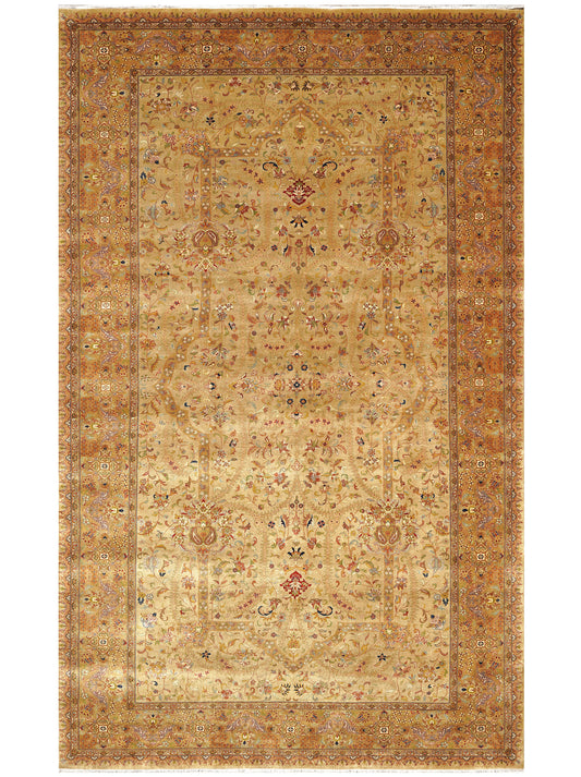 Luxury hand knotted carpet made from 100% Wool