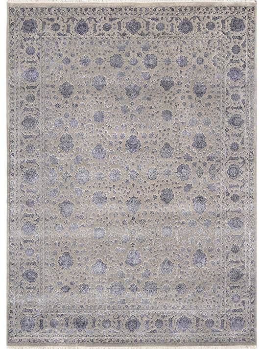 Luxury hand knotted carpet made from 100% Wool