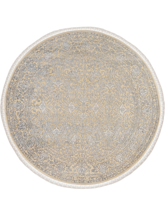 Luxury hand knotted carpet made from 100% Wool