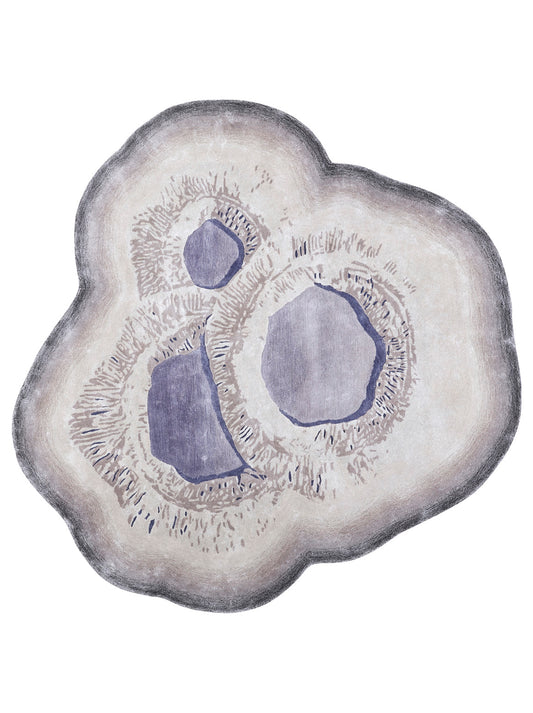 Luxury hand tufted carpet made from Botanical Silk