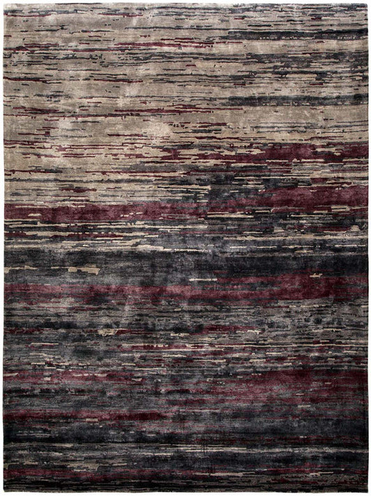 Luxury hand tufted carpet made from Botanical Silk