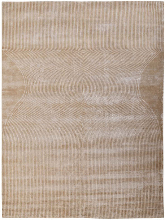 Luxury hand knotted carpet made from Botanical Silk