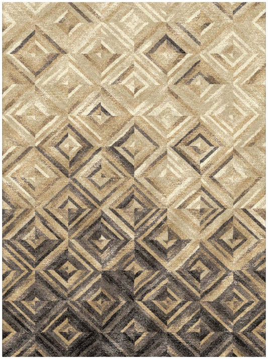 Luxury hand tufted carpet made from Wool & Botanical Silk