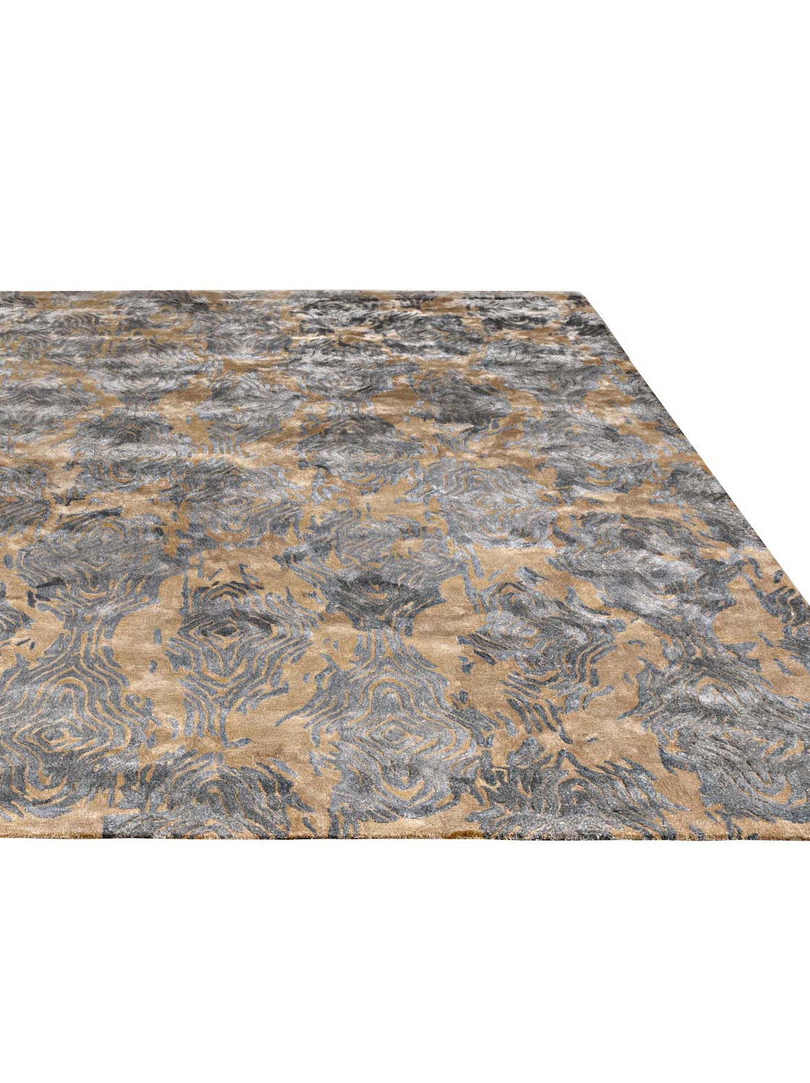 Product: Luxury Carpet | Color: Grey Gold | Size: 3' x 5'