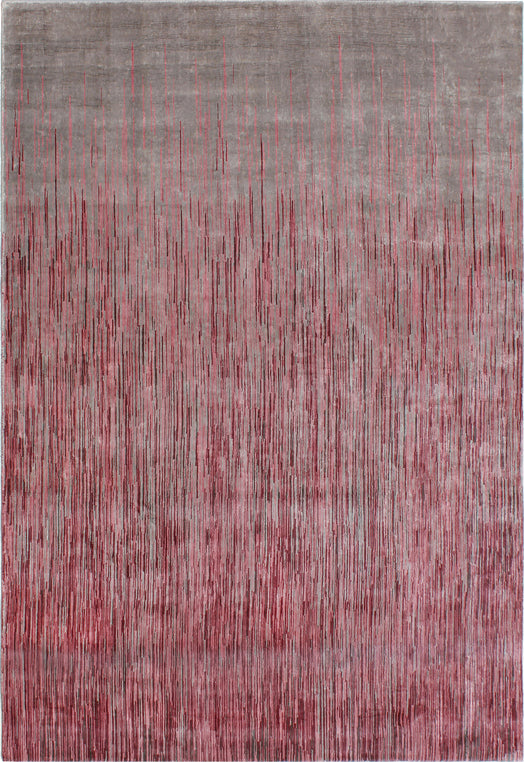 Luxury hand knotted carpet made from Botanical Silk