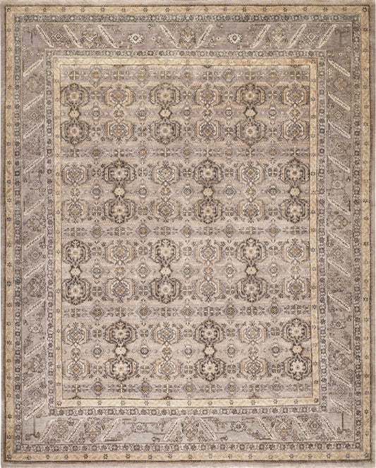Luxury hand knotted carpet made from 100% Wool
