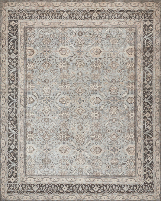 Luxury hand knotted carpet made from 100% Wool