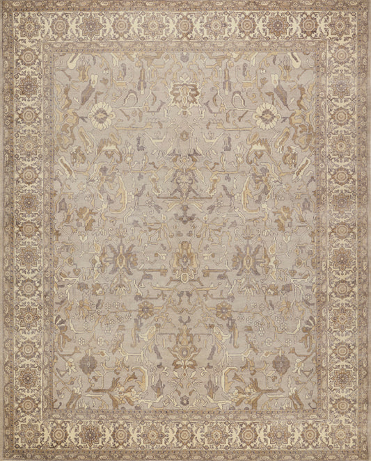 Luxury hand knotted carpet made from 100% Wool