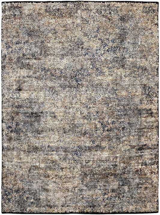 Luxury hand knotted carpet made from Wool & Bamboo Silk