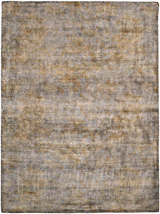 Luxury hand knotted carpet made from Wool & Bamboo Silk