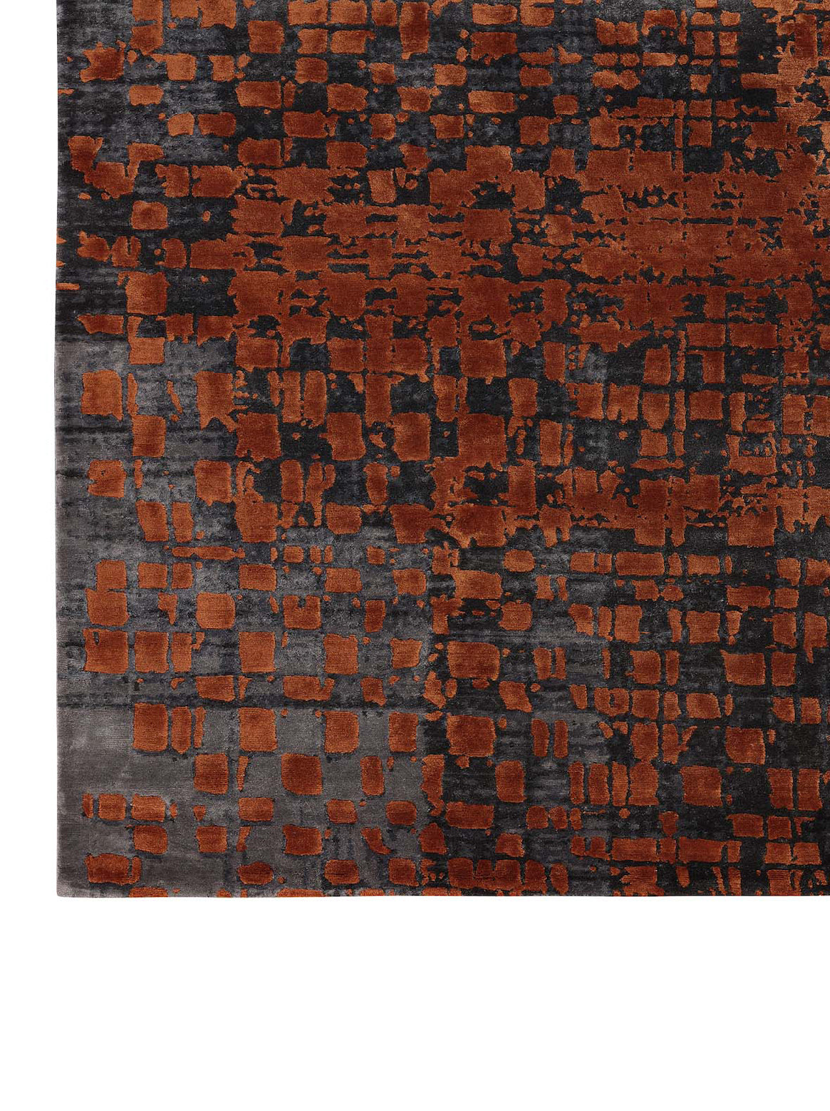 Product: Luxury Carpet | Color: Rust | Size: 5'6" x 8'