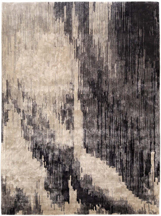 Luxury hand tufted carpet made from Botanical Silk