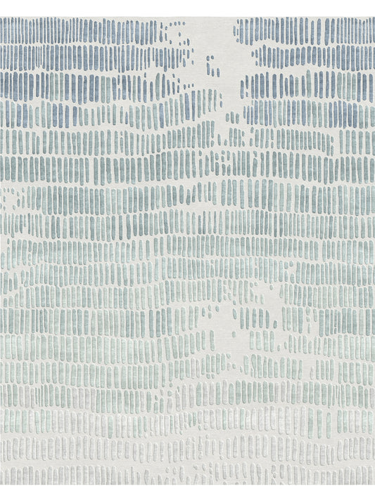 Luxury hand knotted carpet made from Wool & Botanical Silk