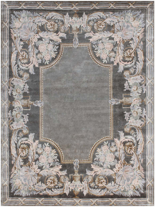 Luxury hand knotted carpet made from Botanical Silk