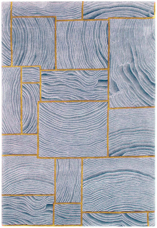 Luxury hand tufted carpet made from Wool & Botanical Silk