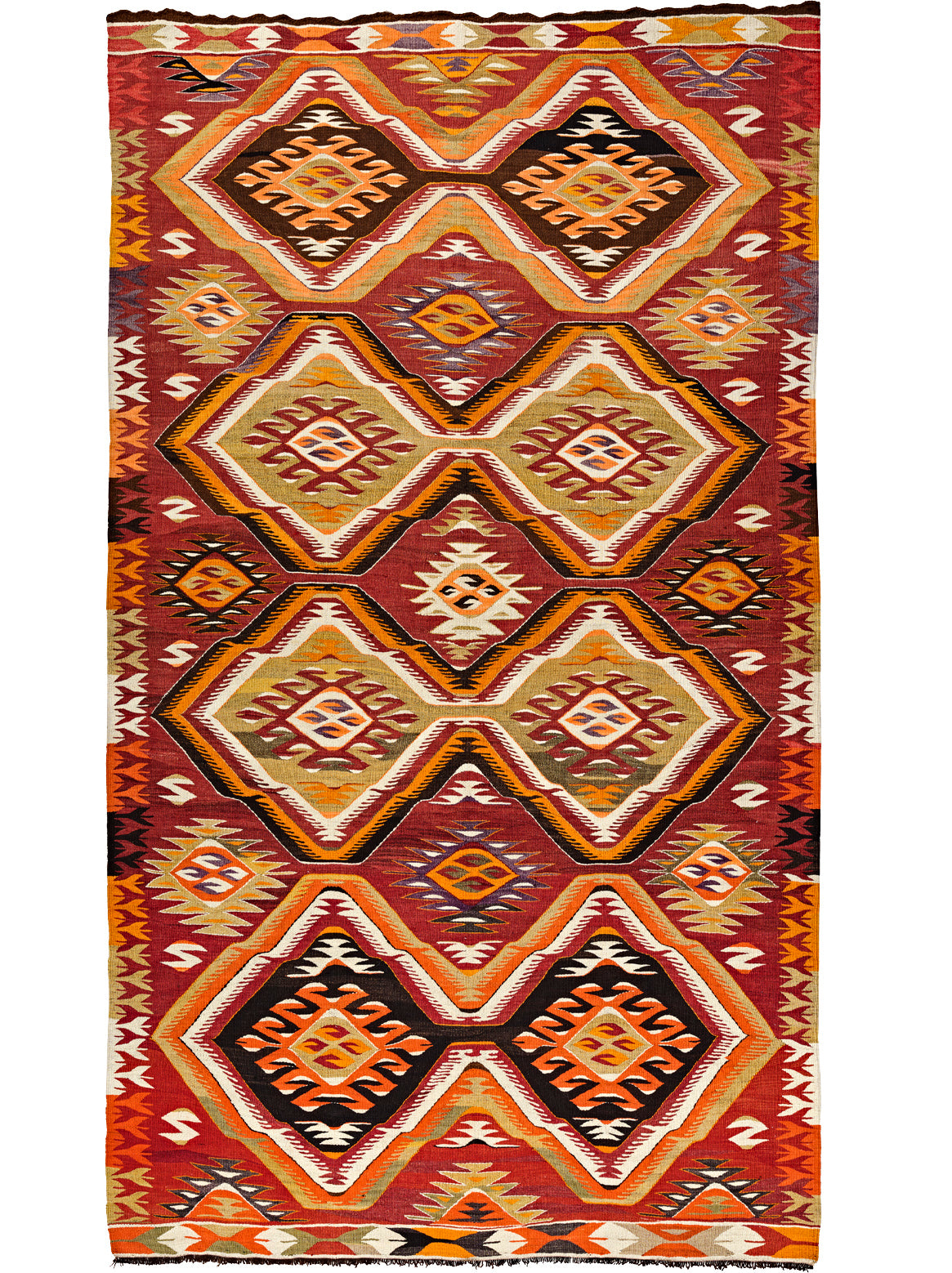 Luxury hand woven carpet made from 100% Wool