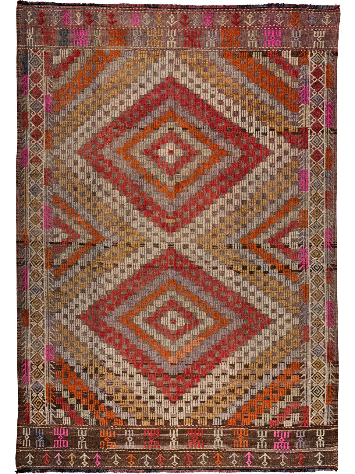 Luxury hand woven carpet made from 100% Wool