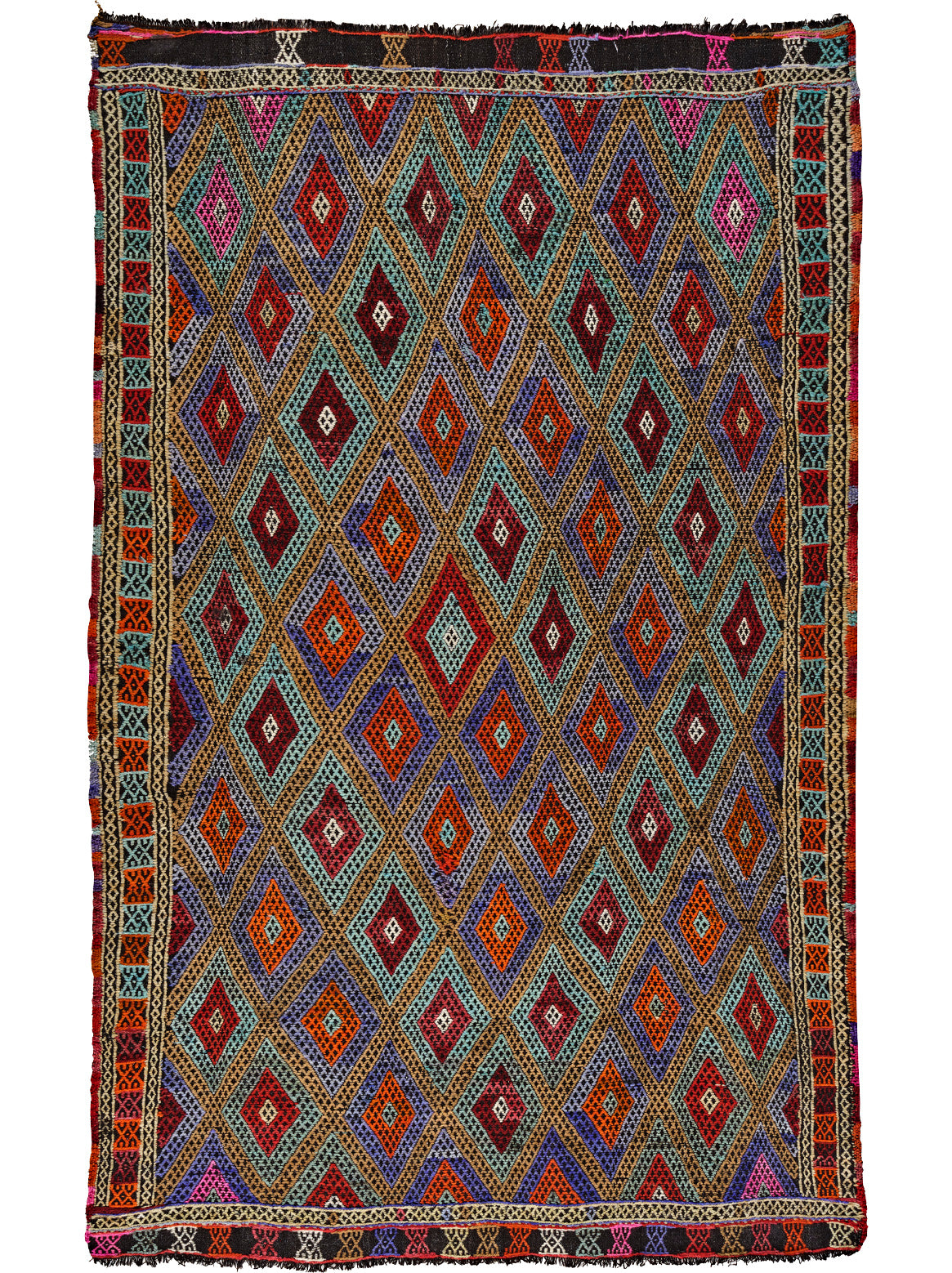 Luxury hand woven carpet made from 100% Wool