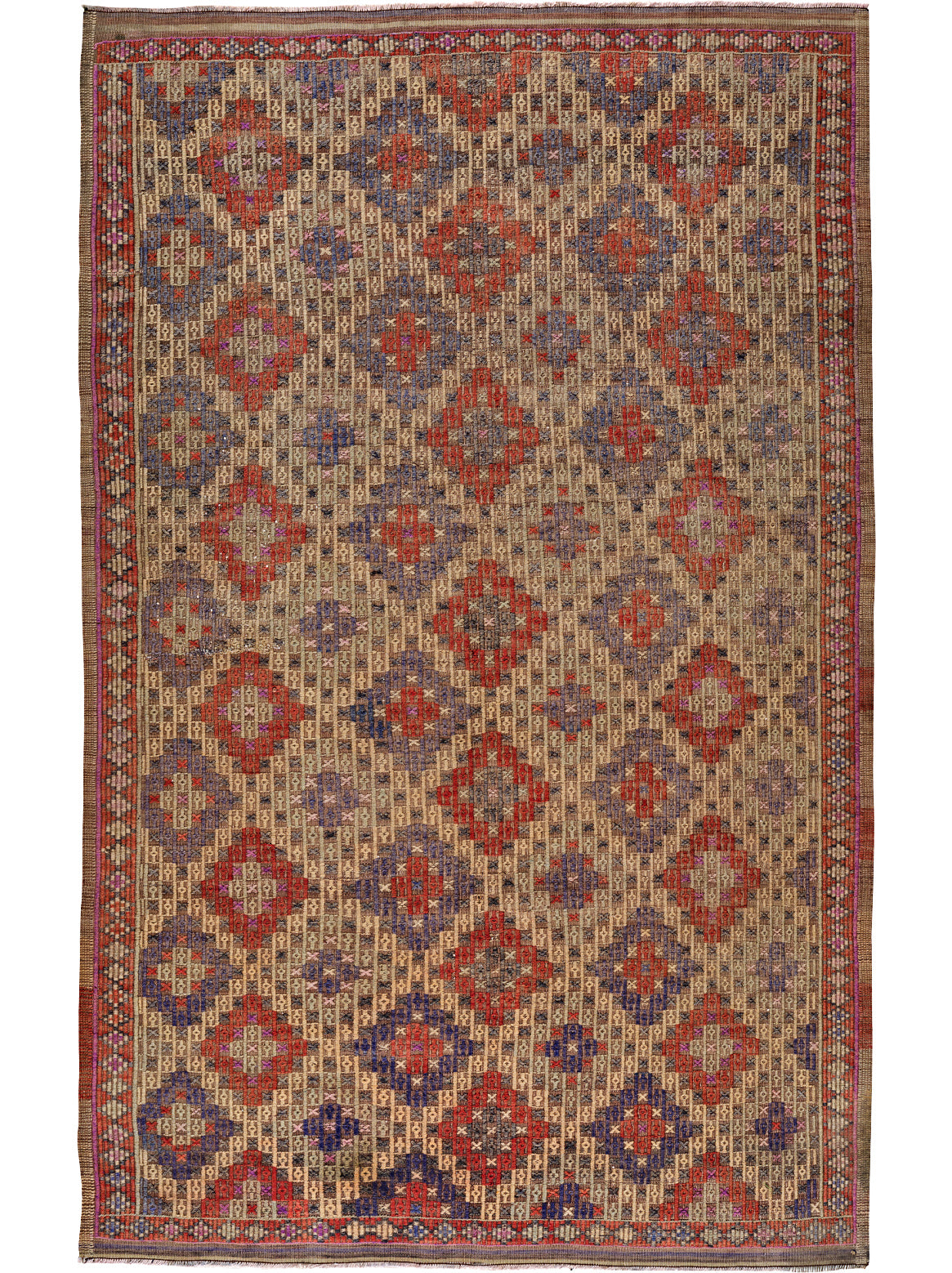 Luxury hand woven carpet made from 100% Wool