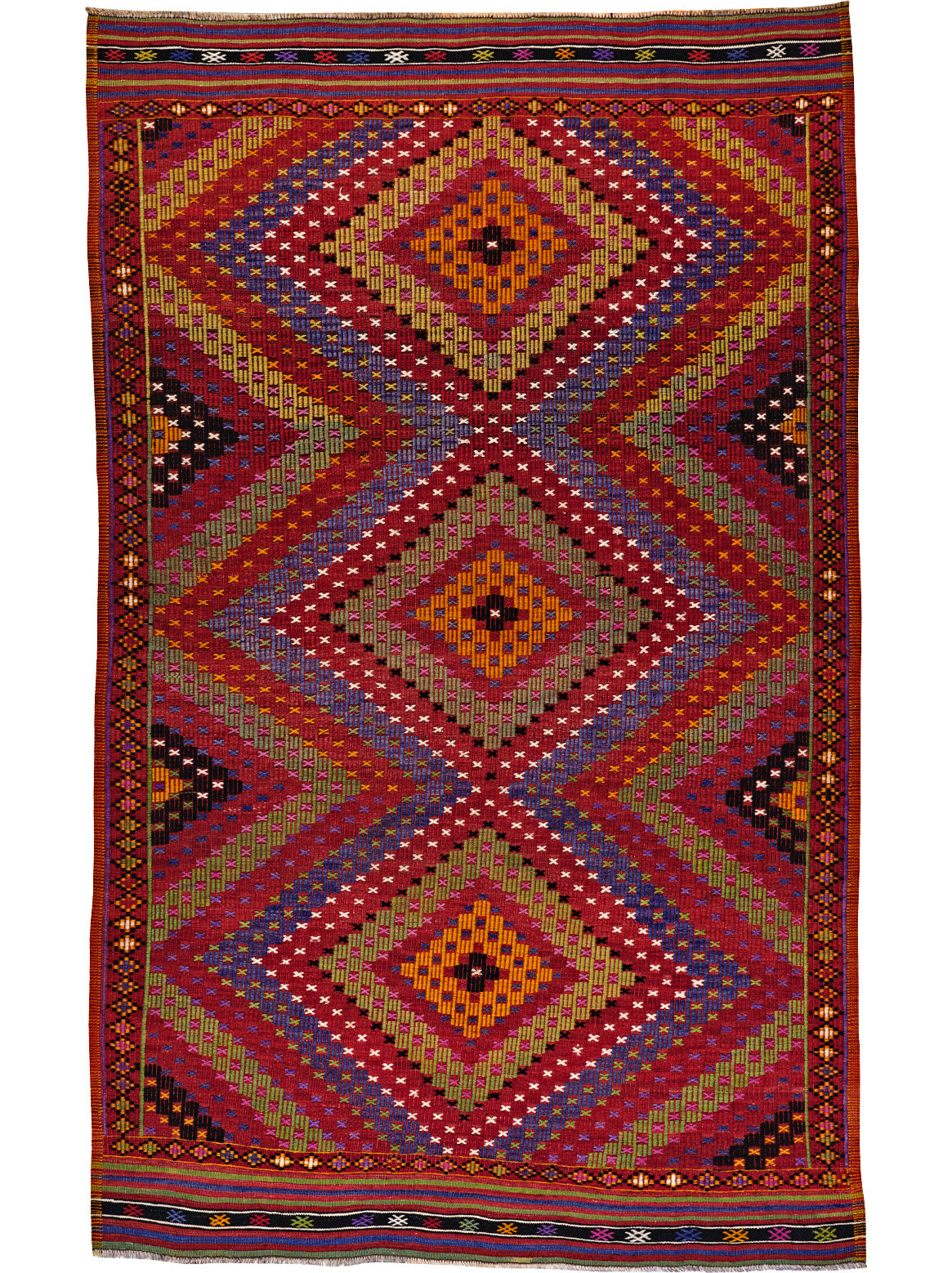 Luxury hand woven carpet made from 100% Wool