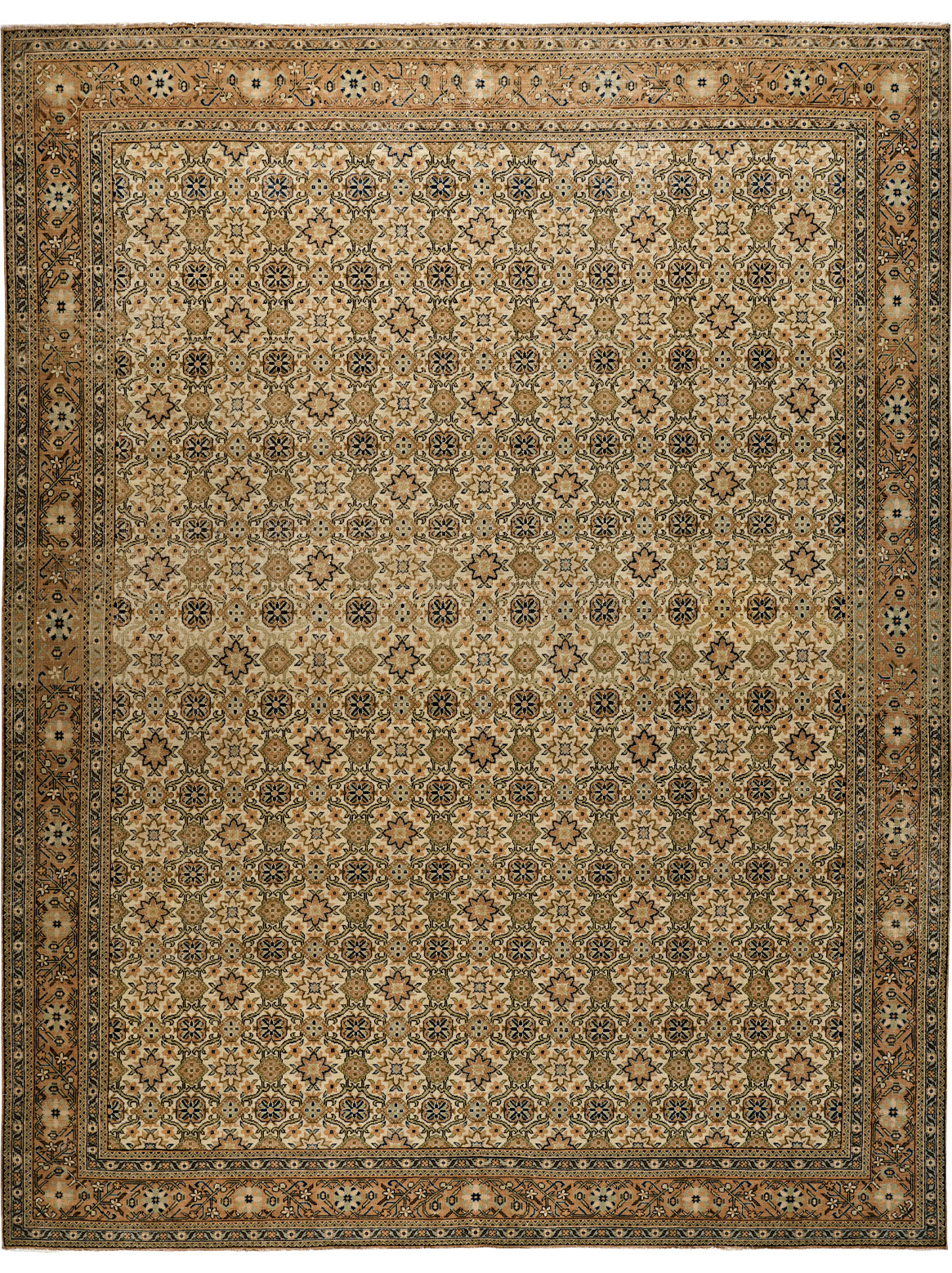 Luxury hand knotted carpet made from 100% Wool