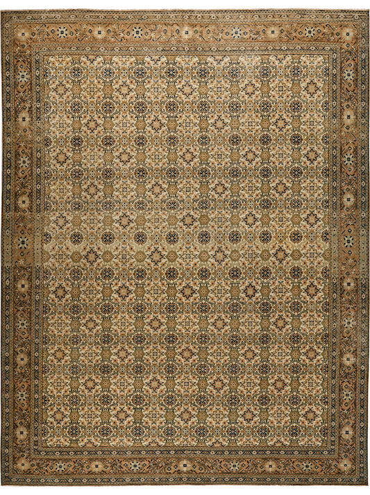 Luxury hand knotted carpet made from 100% Wool