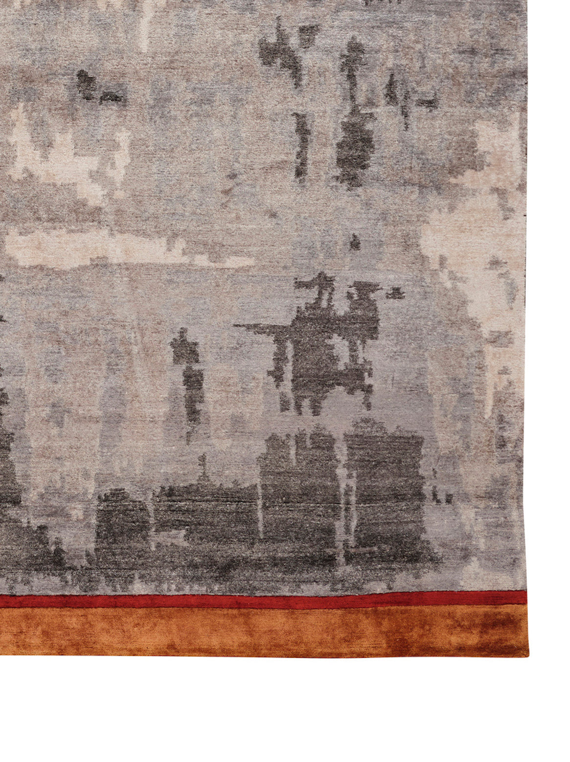 Product: Luxury Carpet | Color: Rust | Size: 5'6" x 8'