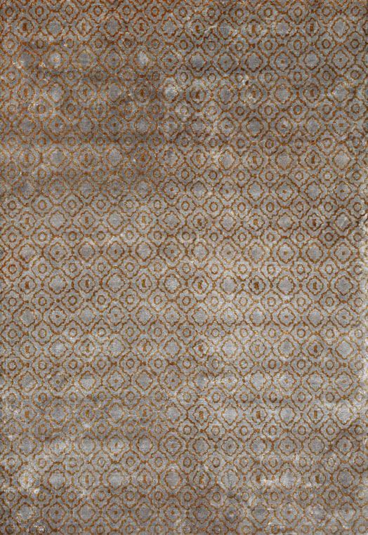 Luxury hand knotted carpet made from Botanical Silk