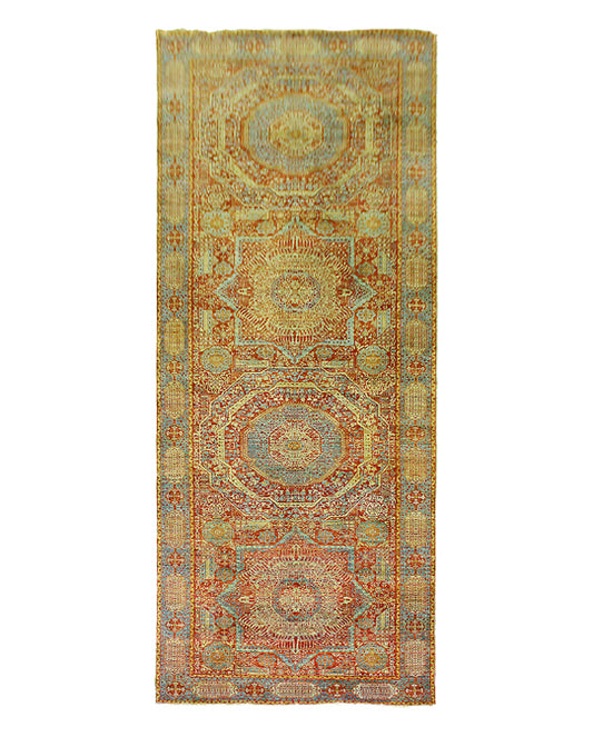 Luxury hand knotted carpet made from 100% Wool