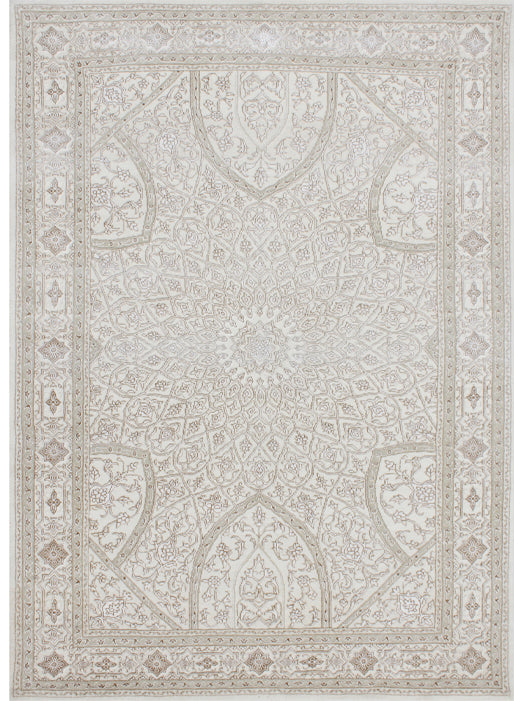 Luxury hand knotted carpet made from Wool & Botanical Silk
