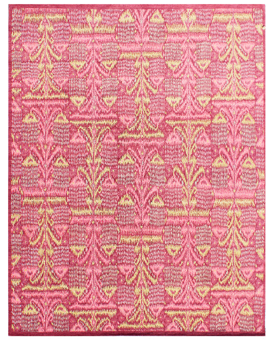 Luxury hand knotted carpet made from 100% Wool