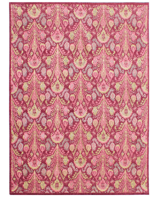 Luxury hand knotted carpet made from 100% Wool