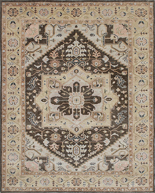Luxury hand knotted carpet made from 100% Wool
