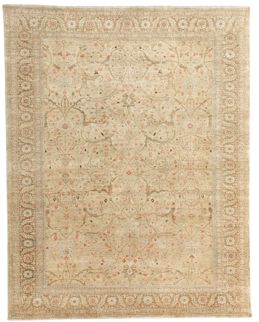 Luxury hand knotted carpet made from 100% Wool