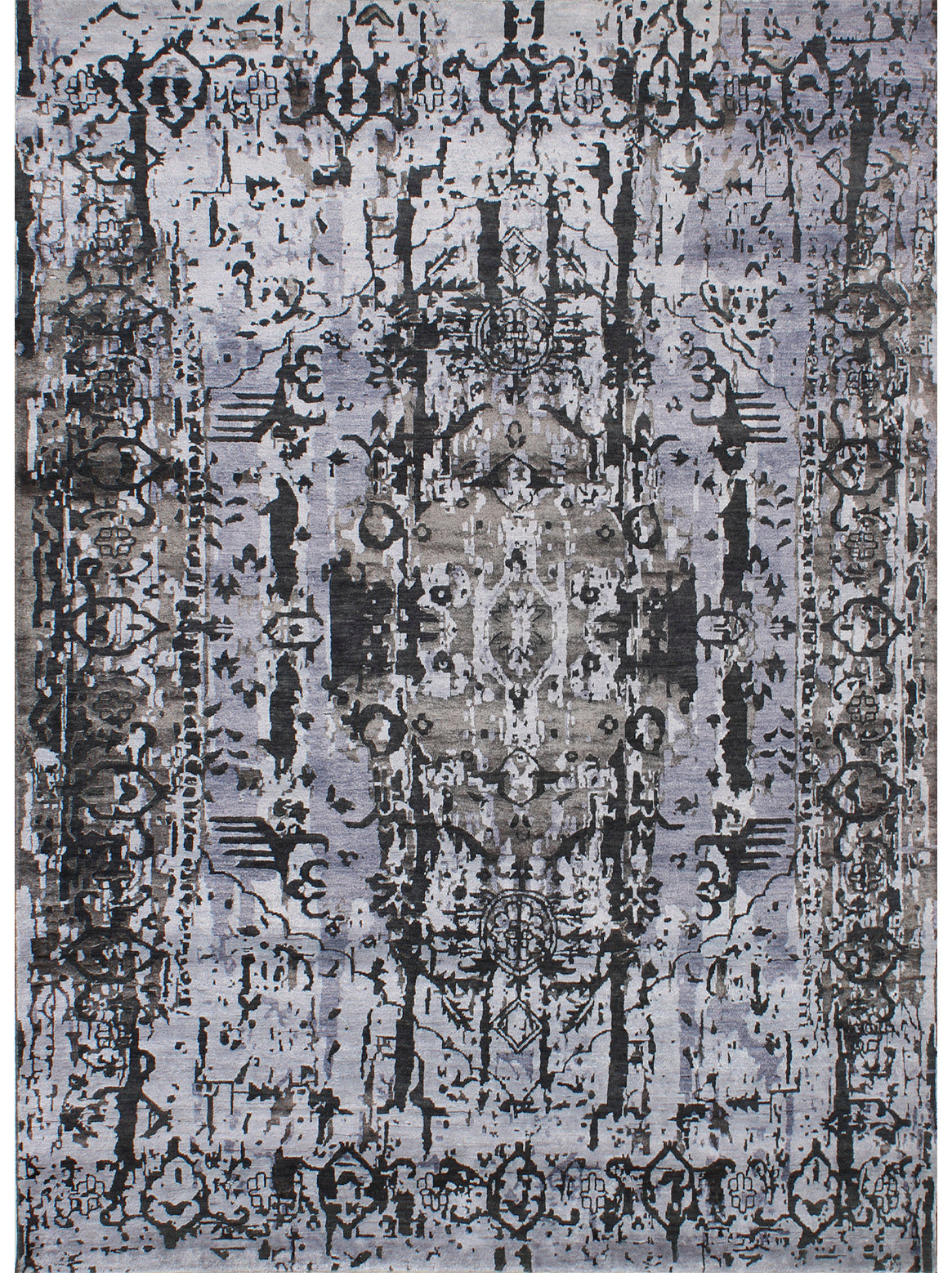 Hands DL 3007 Assorted Luxury Carpet - Wool & Botanical Silk, Hand Knotted (8' x 10')