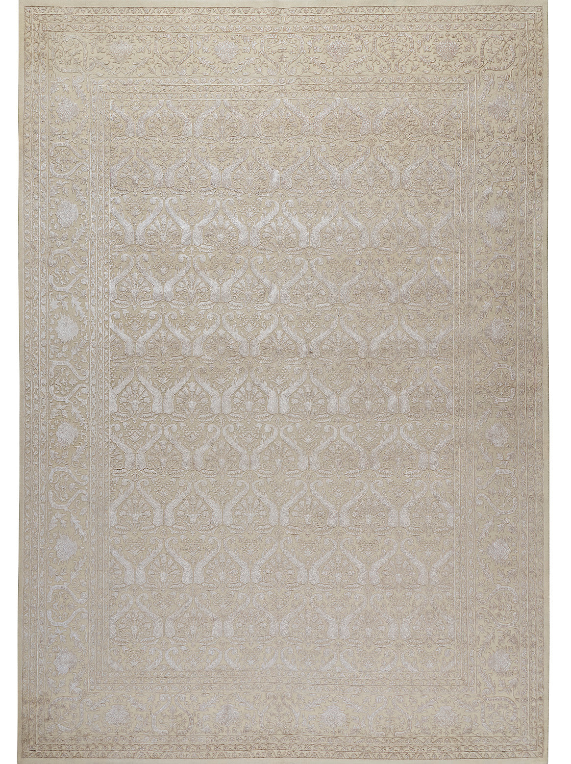 Hands DL 4089 Assorted Luxury Carpet - Wool & Botanical Silk, Hand Knotted (Assorted)