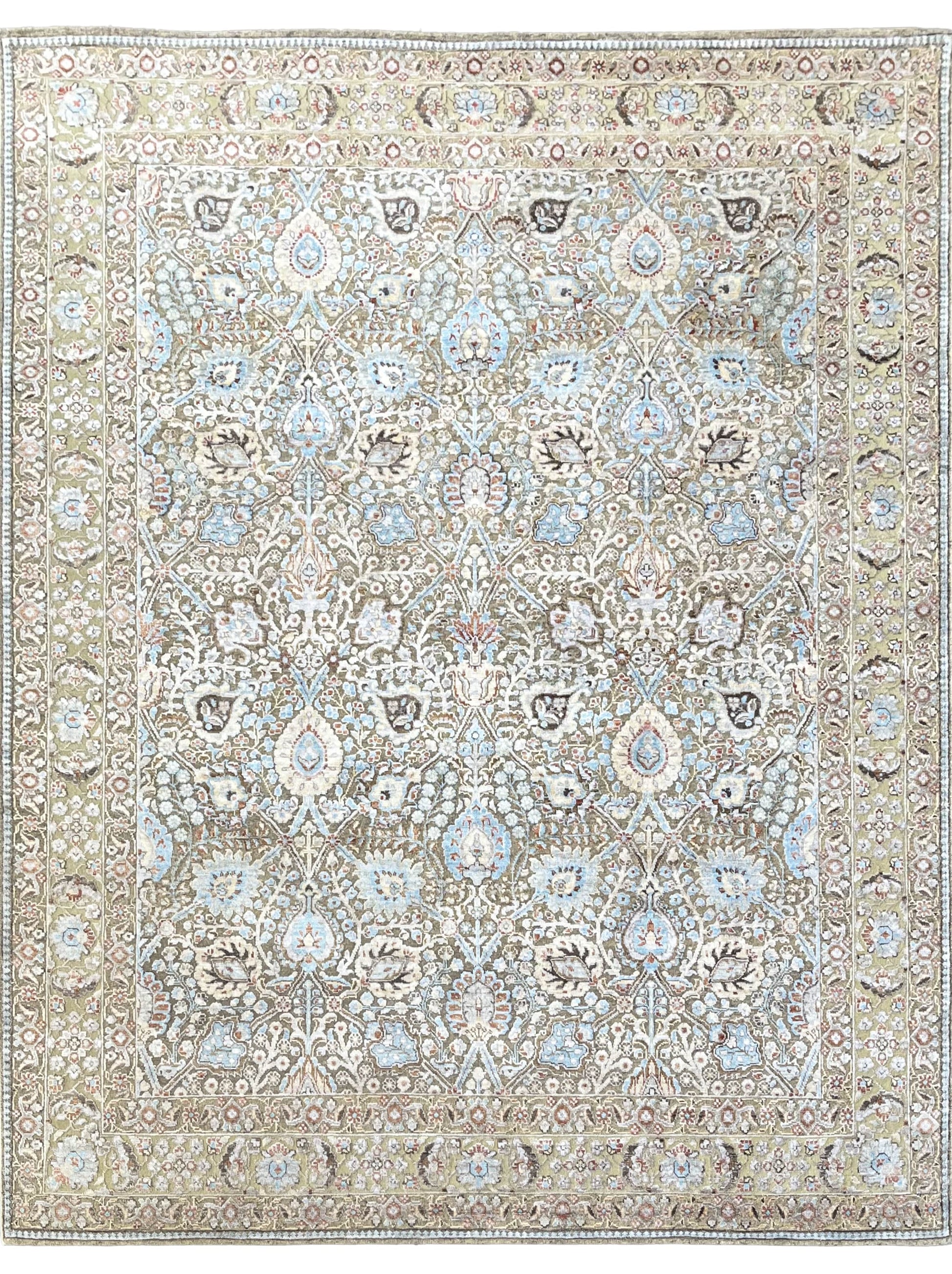 Hands DL 4570 Assorted Luxury Carpet - Wool & Botanical Silk, Hand Knotted (8' x 10')