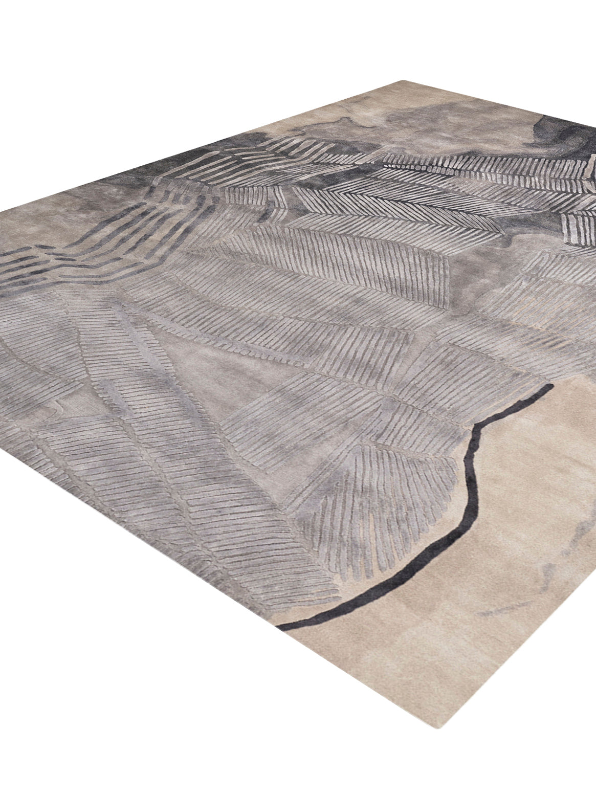 Hands SERENE Grey Blue Luxury Carpet 100 Botanical Silk Hand Tufted hands-serene-grey-blue-luxury-carpet-100-botanical-silk-hand-tufted