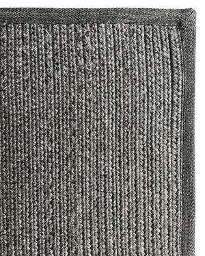 Hands TIERRA Dark Grey Luxury Carpet - 100% Polypropylene, Hand Woven (6' x 9')