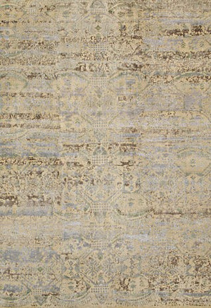 Hands OF P 32824 Multi Luxury Carpet - Wool & Viscose, Hand Knotted (8' x 10')